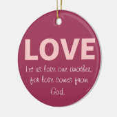 Liefde andermans Ornament (Links)