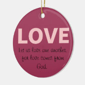 Liefde andermans Ornament (Links)