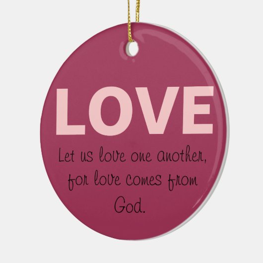 Liefde andermans Ornament (Links)