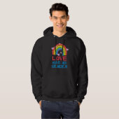 Liefde anders 4 hoodie (Voorkant volledig)