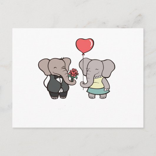liefde ansichtkaart briefkaart (Voorkant)