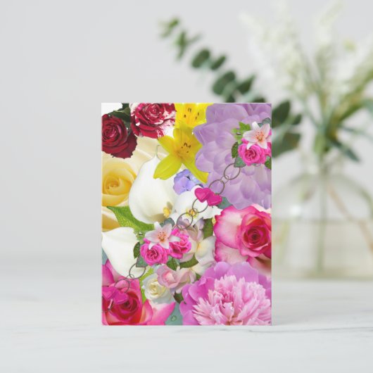 Liefde Ansichtkaart Briefkaart (Staand voorkant)