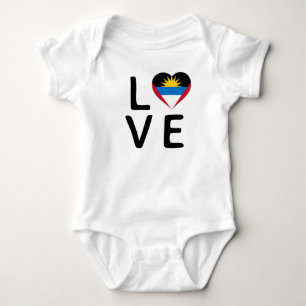 Liefde - Antigua en Barbuda Flag Romper