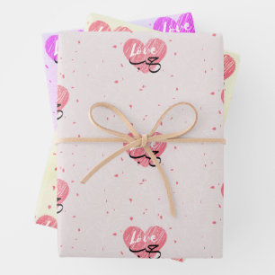 liefde arabische habibi inpakpapier vel