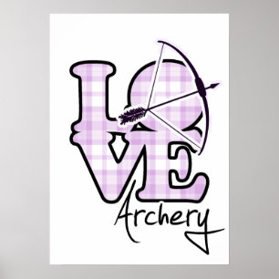 Liefde Archery Poster