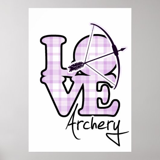 Liefde Archery Poster (Voorkant)