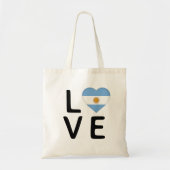 Liefde - Argentijnse vlag Tote Bag (Voorkant)