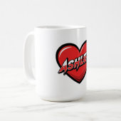 Liefde Ashley Koffiemok (Voorkant links)