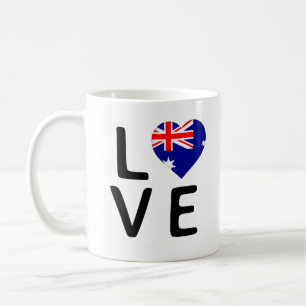 Liefde - Australische vlag Koffiemok