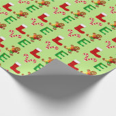 LIEFDE Autisme Kerstmis Cadeaupapier (Hoek)