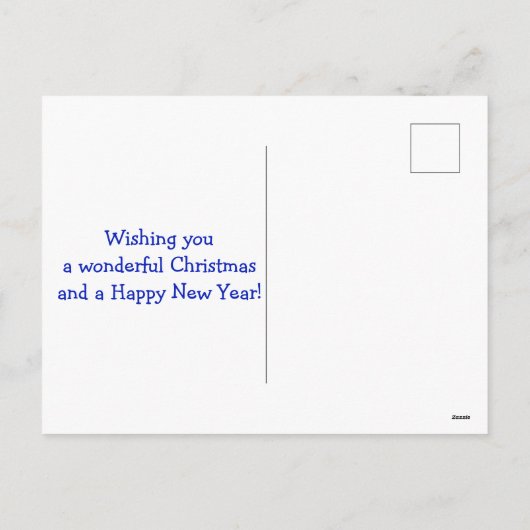 LIEFDE Autisme Kerstmis Feestdagenkaart (Achterkant)