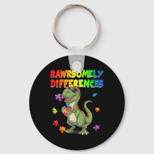 Liefde autisme t Rex dinosaurus zelden anders dan Sleutelhanger