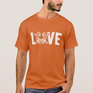 Liefde Auto Spray Automotive Voertuig Auto Schilde T-shirt