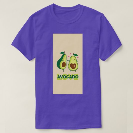 Liefde avocado Avocado T-shirt (Design voorkant)