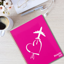 Liefde & avontuur, Hart met Pijl & Vliegtuig, Roze Planner