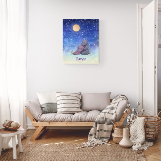 Liefde, Baby Hippo en haar moeder Poster