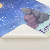 Liefde, Baby Hippo en haar moeder Sherpa Deken (3/4)