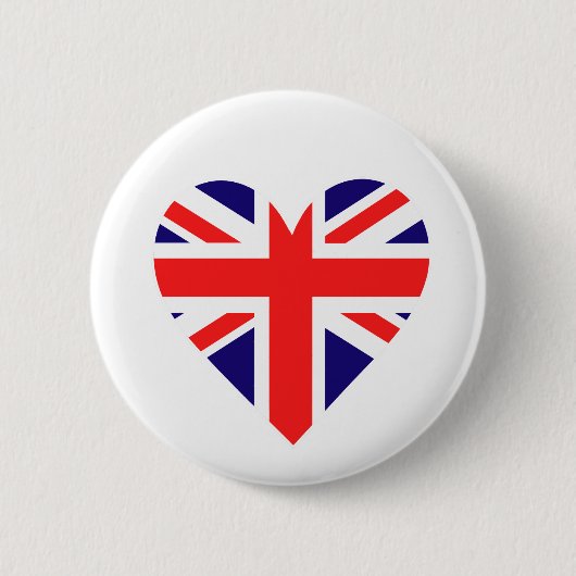 Liefde, Baby, kroon Ronde Button 5,7 Cm (Voorkant)
