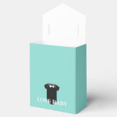 Liefde Baby Little Man Tuxedo douchefeest Bedankdoosjes (Geopend)