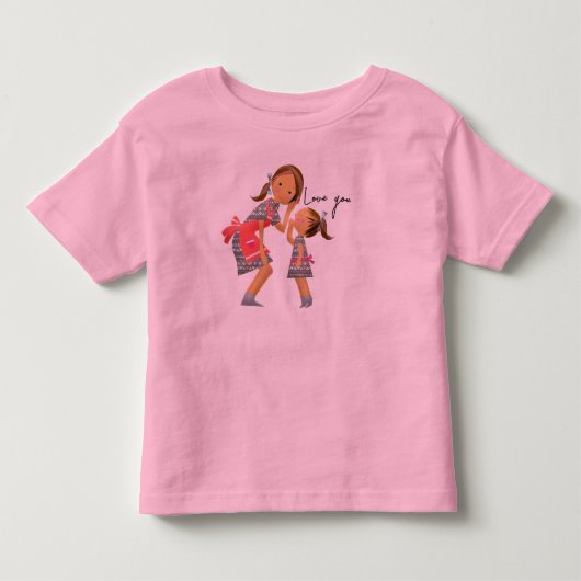 liefde baby peuter t-shirt (Voorkant)