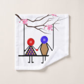 liefde bad handdoek (Wasdoekje)
