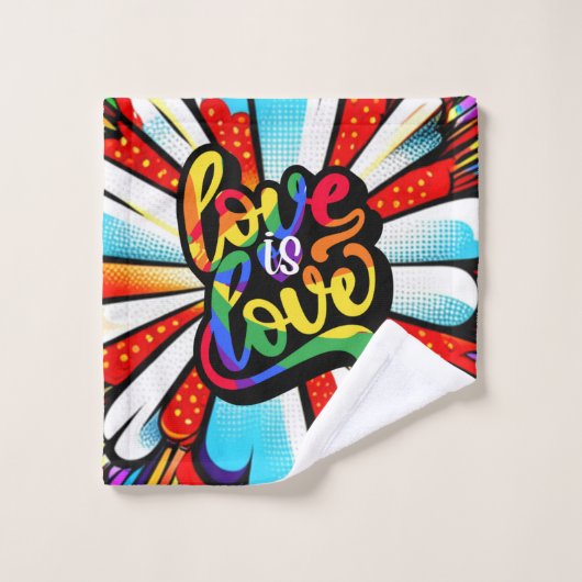 Liefde Bad Handdoek (Wasdoekje)