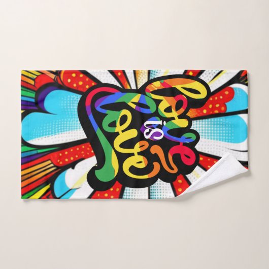 Liefde Bad Handdoek (Handdoek)