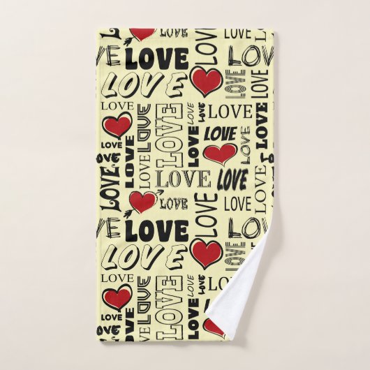 Liefde Bad Handdoek (Handdoek)