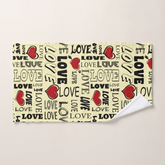 Liefde Bad Handdoek (Handdoek)