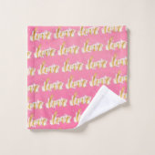 Liefde Bad Handdoek (Wasdoekje)