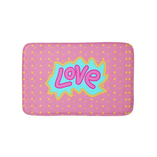 liefde badmat (Voorkant)