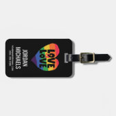 Liefde Bagagelabel (Voorkant horizontaal)