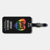 Liefde Bagagelabel (Achterkant horizontaal)