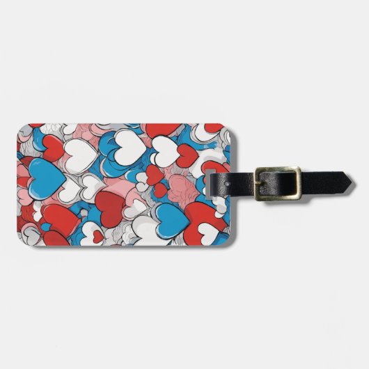 liefde bagagelabel (Voorkant horizontaal)