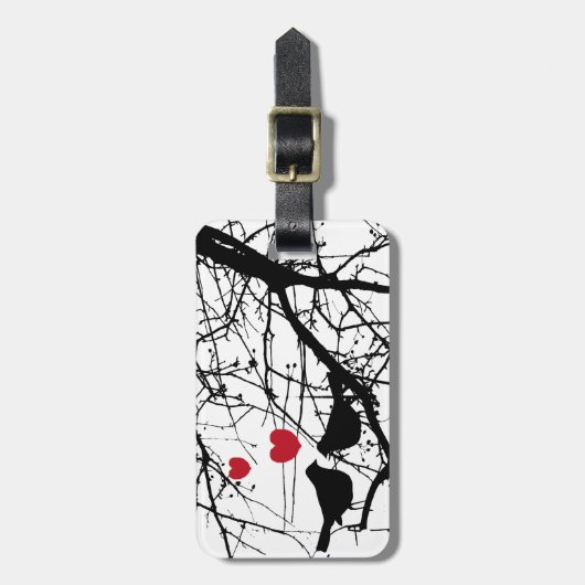 Liefde Bagagelabel (Voorkant verticaal)