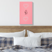 Liefde Ballet Canvas Print (Insitu (Slaapkamer))