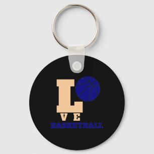Liefde Basketbal 1 Sleutelhanger