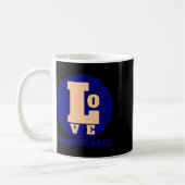 Liefde Basketbal 3 Koffiemok (Links)