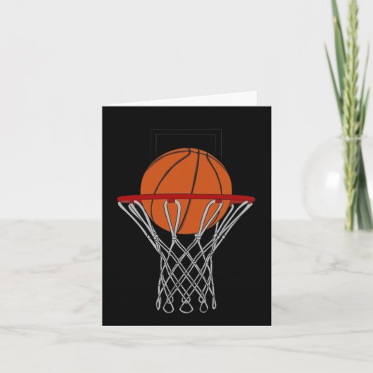 Liefde Basketbal 4 Kaart (Voorkant)