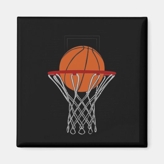 Liefde Basketbal 4 Magneet (Voorkant)