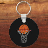 Liefde Basketbal 4 Sleutelhanger (Voorkant)