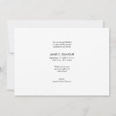 Liefde & Bedankt Baby shower Fotocollage Nieuwe ba (Achterkant)