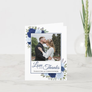 Liefde & Bedankt Blue Boho Rozen Trouwfoto