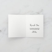 Liefde & Bedankt bruiloft Dank u Foto Opmerking Ka (Binnen)