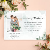 Liefde & Bedankt Eucalyptus Foto Bruiloft