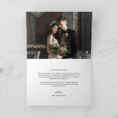 Liefde & Bedankt Modern Hand Lettered Script Weddi (Binnen)