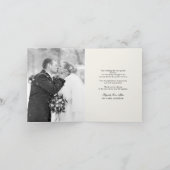 Liefde & Bedankt Script 8-foto bruiloft ontwerp (Binnen)