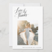 Liefde & Bedankt Wedding Vrijgezellenfeest Beach F (Voorkant)