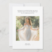 Liefde & Bedankt Wedding Vrijgezellenfeest Beach F (Achterkant)