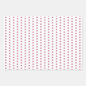  liefde bedekt met Romantische Valentijn 3-wegs Inpakpapier Vel (Voorkant 3)